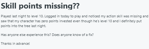 《无主之地4》出现严重技能点重置BUG！或因多人联机(图3)