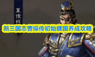 新三国志曹操传初始魏国养成攻略