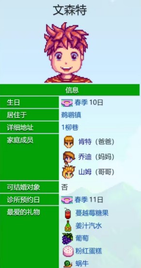《星露谷物语》文森特爱心事件介绍(图2)