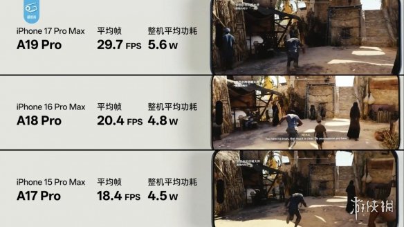 苹果17系列评测：A19 Pro芯片助力3A游戏帧率大提升(图4)