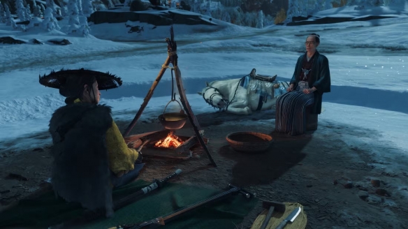 《羊蹄山》露营系统新情报：可用篝火做饭、吸引商人！(图3)