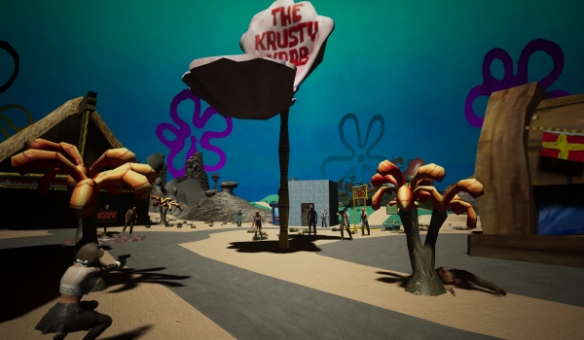 《致命解药》比基尼海滩MOD！泳装抗感染+沙滩排球小游戏(图1)