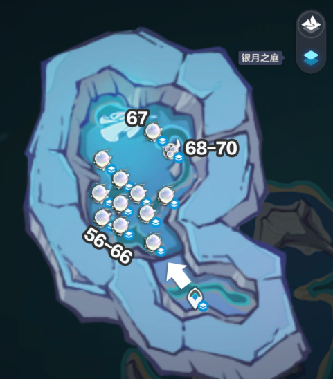 原神月落银采集路线分享3