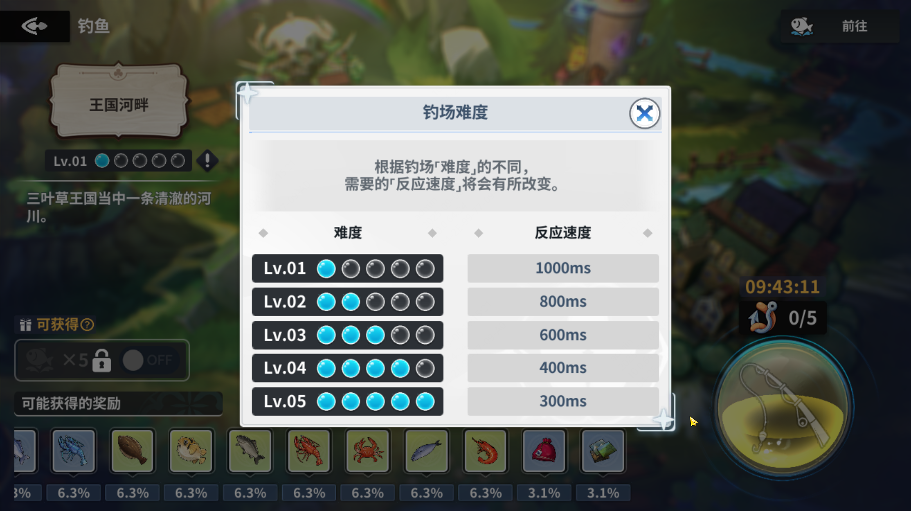 《黑色四叶草魔法帝之道》钓鱼玩法攻略