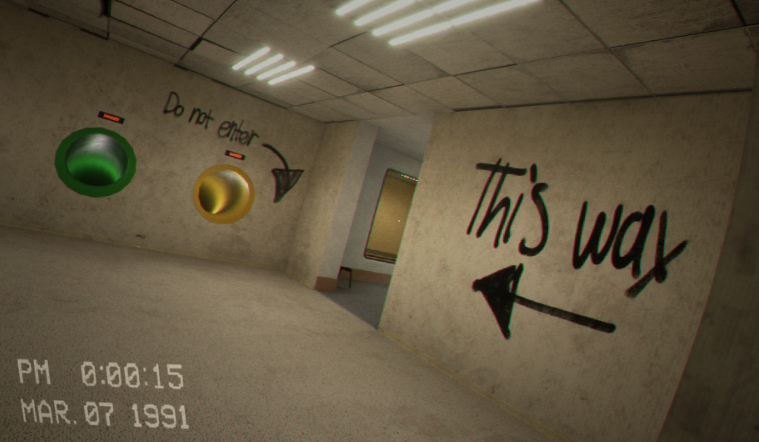 《逃离后室》1.0正式版定档10月23日！多结局曝光！