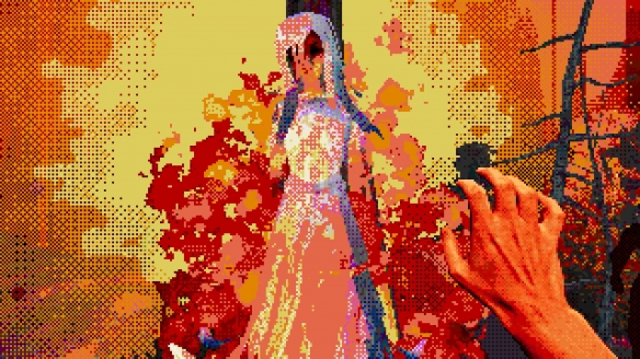 CRITICAL REFLEX推出的克系梦核恐怖游戏《蚀之境》，9月19日在Steam正式发售。(图1)