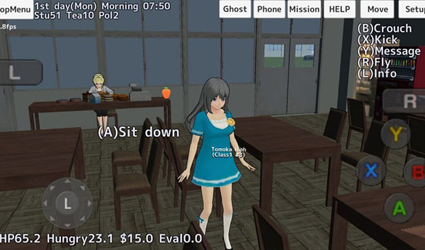 
校园女生模拟器 免费下载中文版