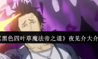 《黑色四叶草魔法帝之道》夜见介大介绍