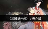 《三国望神州》甘梅介绍