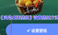 《灵动桌面壁纸》设置壁纸方法