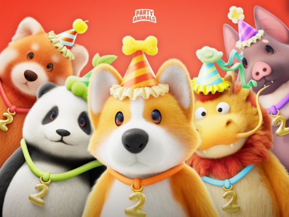 《猛兽派对》2周年！更新钓鱼玩法与人类一败涂地联动(图1)