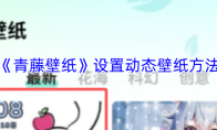 《青藤壁纸》设置动态壁纸方法