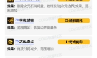 DNF2025金秋版本次元VP技能选择