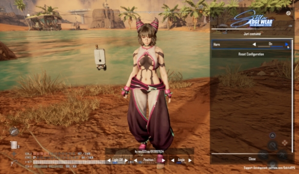 《剑星》街头霸王6韩蛛俐联动MOD，完美还原毒蛇牵丝与残影踢击！(图3)