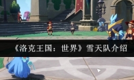 《洛克王国：世界》雪天队介绍