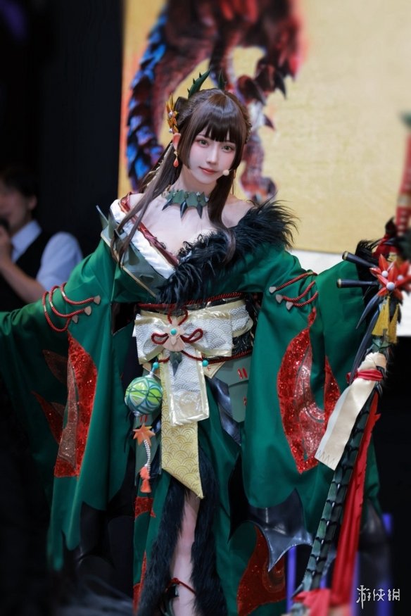 《怪物猎人：旅人》TGS展台 多位人气小姐姐Coser一览(图4)
