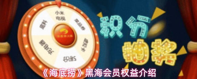 《海底捞》黑海会员权益介绍