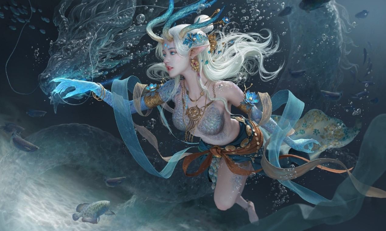 《龙息：神寂》全新版本【玉璃裂殇】已开启，【玉璃之莲·那罗】与【绫波御龙】登场