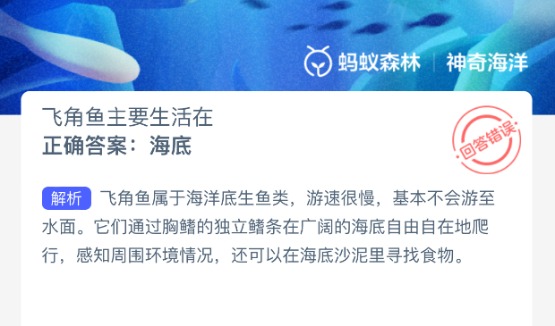 飞角鱼主要生活在(图2)