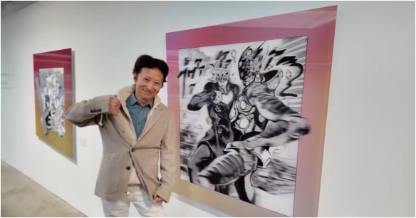 荒木飞吕彦举办JOJO立体艺术展！创新技法引网友热议(图1)