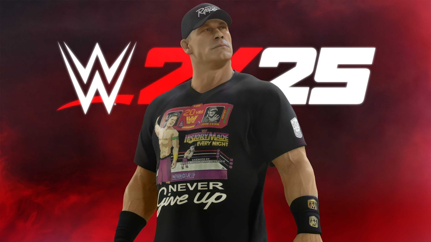 《WWE 2K25》将推出约翰·塞纳退役巡演主题DLC！