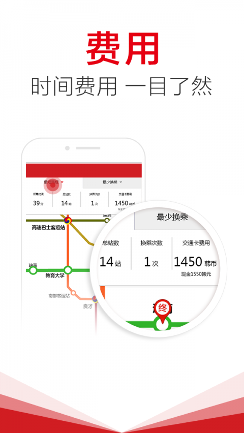 
韩国地铁中文版