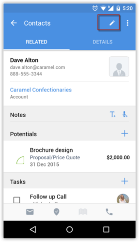 Zoho CRM手机版使用教程6
