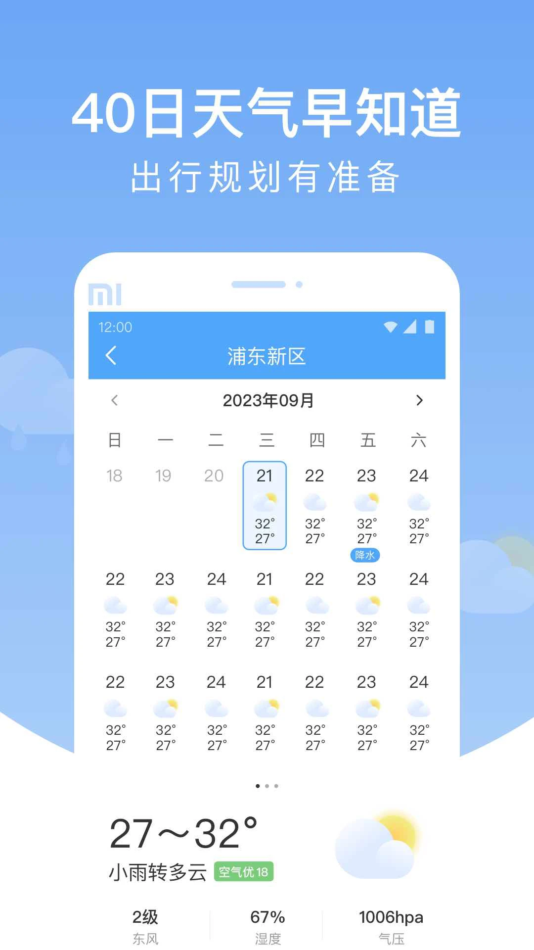 
雨润天气