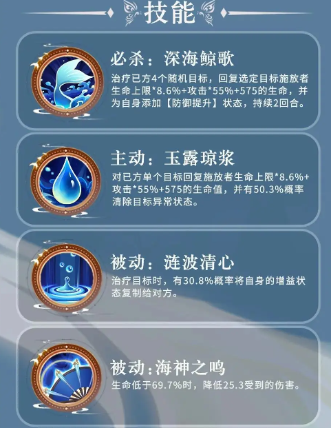 《三国志异闻录》治疗武将小乔技能介绍