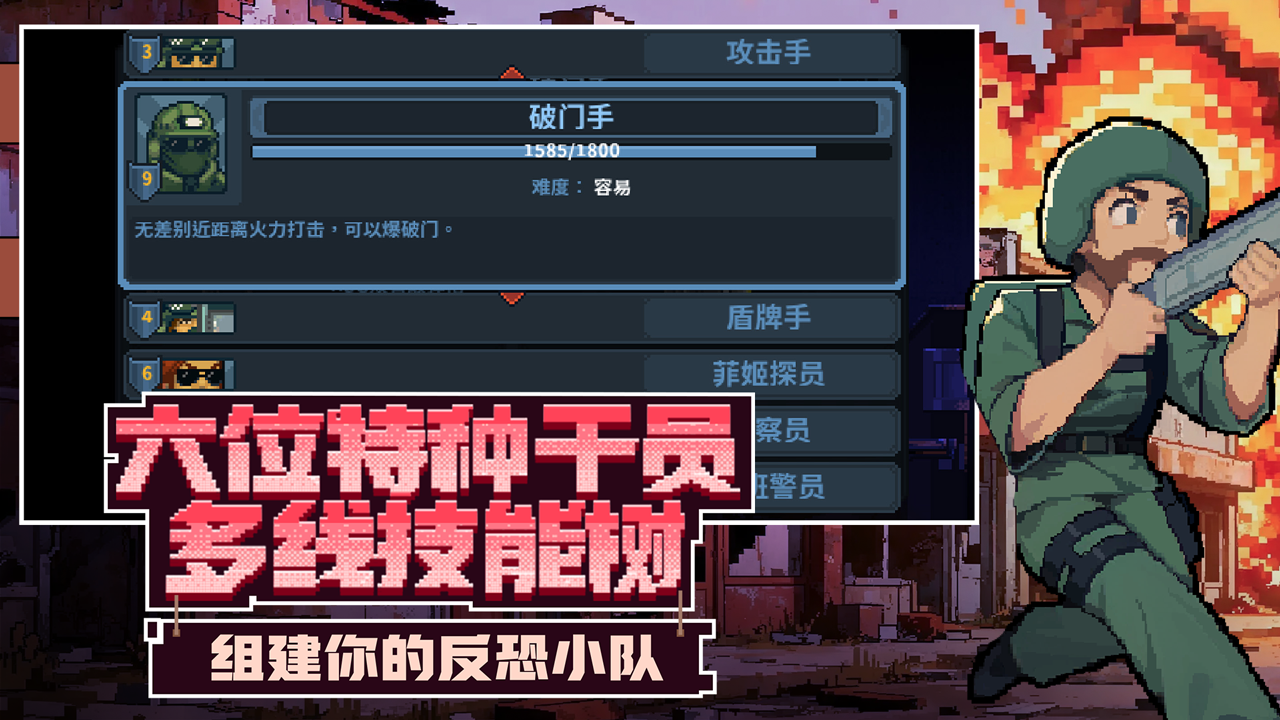 
破门而入行动小队