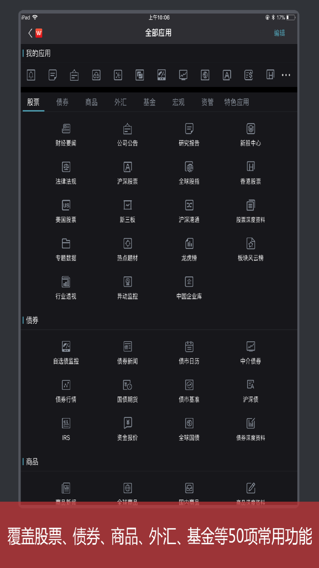 
Wind金融终端