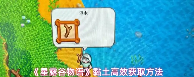 《星露谷物语》黏土高效获取方法(图1) 《星露谷物语》黏土高效获取方法