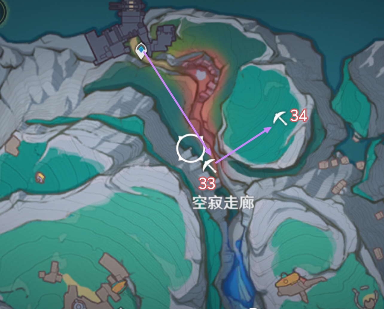 《原神》月之二版本虹滴晶全收集攻略(图11) 《原神》月之二版本虹滴晶全收集攻略(图11)