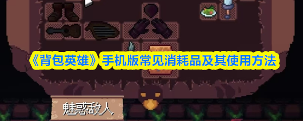 《背包英雄》手机版常见消耗品及其使用方法(图1) 《背包英雄》手机版常见消耗品及其使用方法(图1)