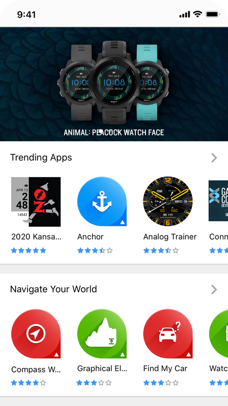 
Garmin Connect IQ