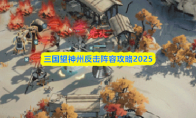 三国望神州反击阵容攻略2025