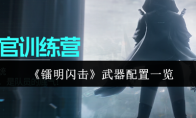 《镭明闪击》武器配置一览
