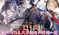 《新月同行》凡尔纳培养材料一览