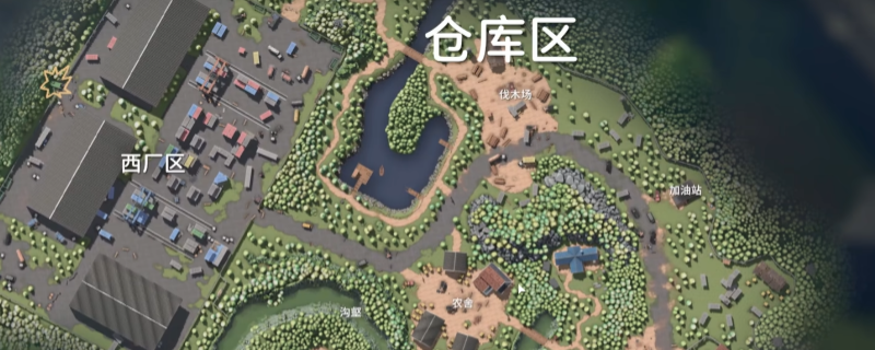 《逃离鸭科夫》仓库区域地图详解分享(图1) 《逃离鸭科夫》仓库区域地图详解分享