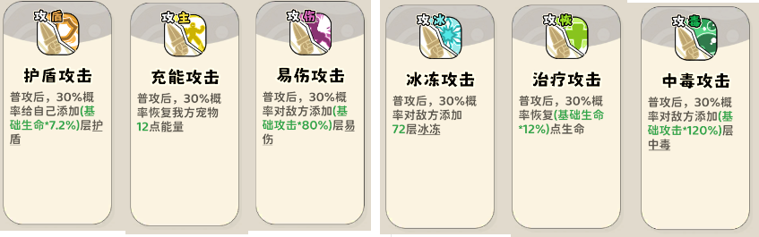 《神宠降临》双属性流派技能介绍(图2) 《神宠降临》双属性流派技能介绍