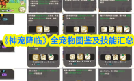 《神宠降临》全宠物图鉴及技能汇总