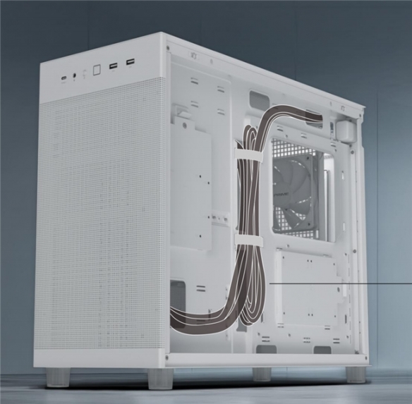 颜值惊艳兼容优秀,华硕冰立方ATX机箱即将震撼上市!(图4) 颜值惊艳兼容优秀,华硕冰立方ATX机箱即将震撼上市!(图4)