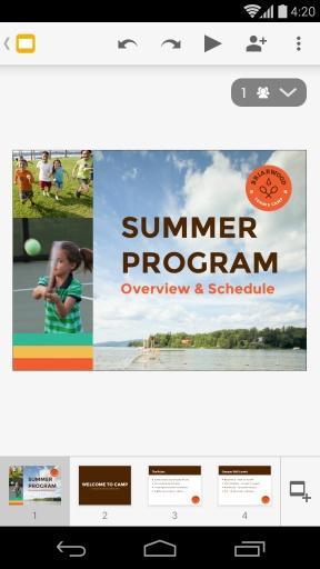 
Google幻灯片 手机版