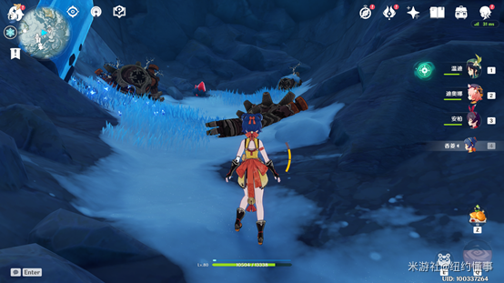 《原神》踏雪寻踪山中之物攻略(图15) 《原神》踏雪寻踪山中之物攻略(图15)