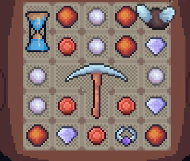 《背包英雄》矿镐宝石流介绍