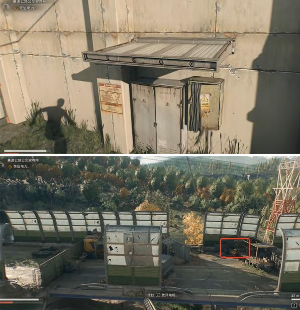 消逝的光芒困兽高速公路公交避难所位置分享3