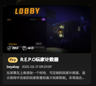 【R.E.P.O】汉化教程+多功能MOD整合包分享(图4)