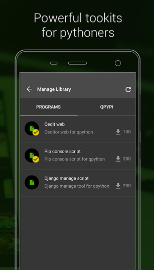 Qpython3 编辑器手机版(图3)