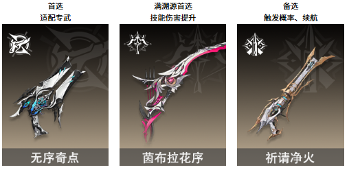 二重螺旋妮弗尔夫人武器选择推荐1