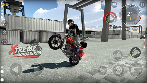 
极限摩托车 （无限金币版）